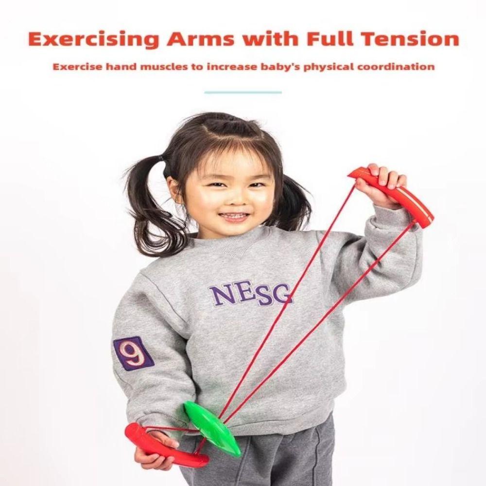 Arms Tensioner Rally Ball Toy Skip Ropes Sports Jumping Rope Ball Outdoor Toy Ball