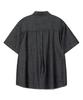 LEE Loco Pocket Denim Short Sleeve Shirt Black Wash