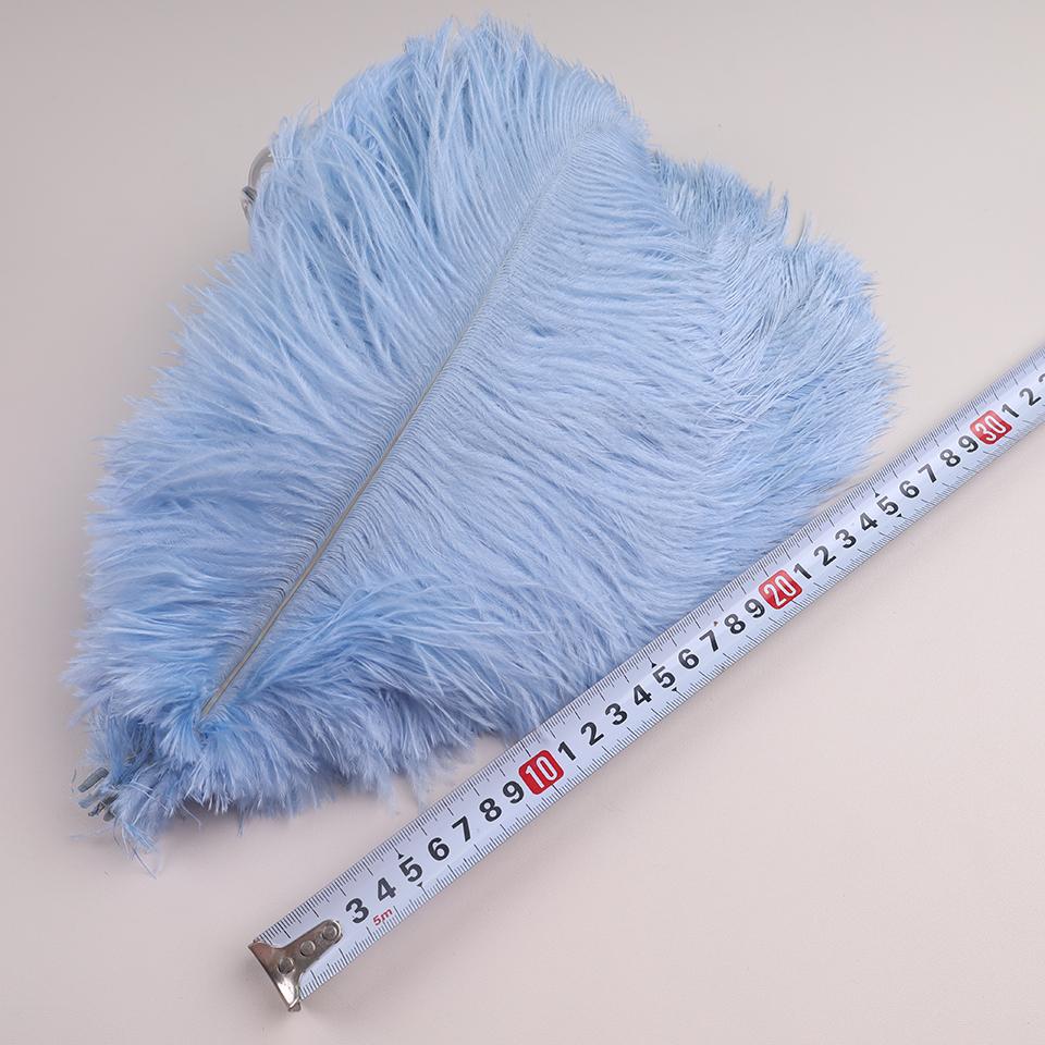 10Pcs 30-35cm Ostrich Feathers for Crafts Wedding Decoration 12-14" Handicraft Accessories Table Centerpieces Carnival Plumas
