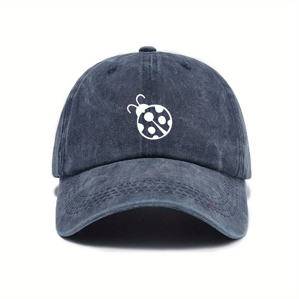 

Retro printed washed baseball cap with adjustable size, sun protection and antique appearance suitable for outdoor activities Adjustable