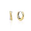 Subni Silver (C) Twist One-Touch Earrings M Hl6E49642C9Xxx