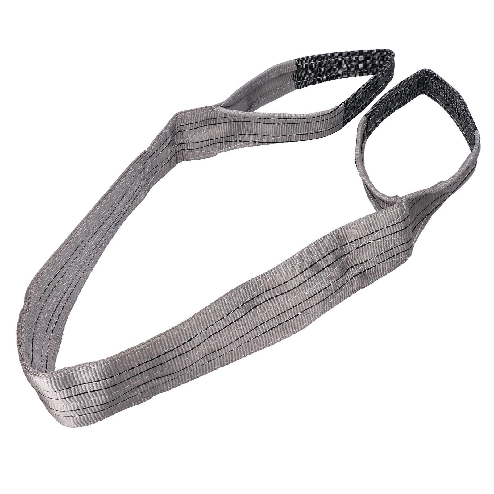 Sangle de levage Sangle en toile pour palan 4T Plate Épaisse Sangle PES Haute résistance pour le transport