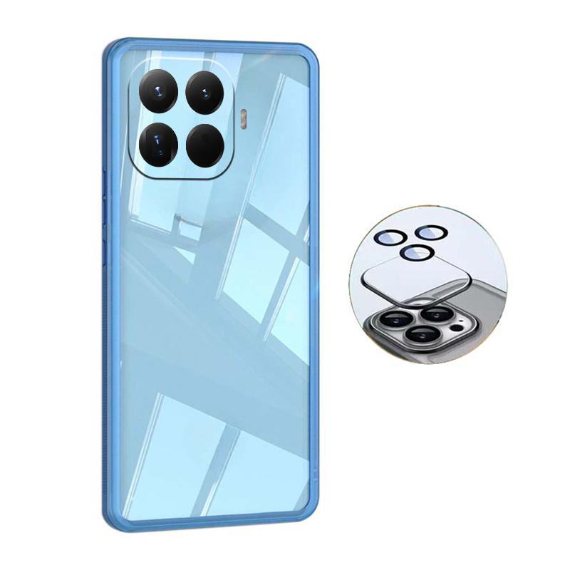 For Xiaomi 15T Pro Case Camera Protection Semi Transparent Soft Silicone Shockproof with Lens Protector Films for Xiaomi 15T Back Cover