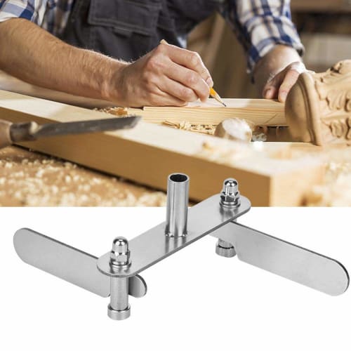 Hilitand Stainless Steel Center Finder, Center Marker, Center Marking Tool, Woodworking Center Finder, Marking Gauge, Scriber Centering Tool, Find Woo