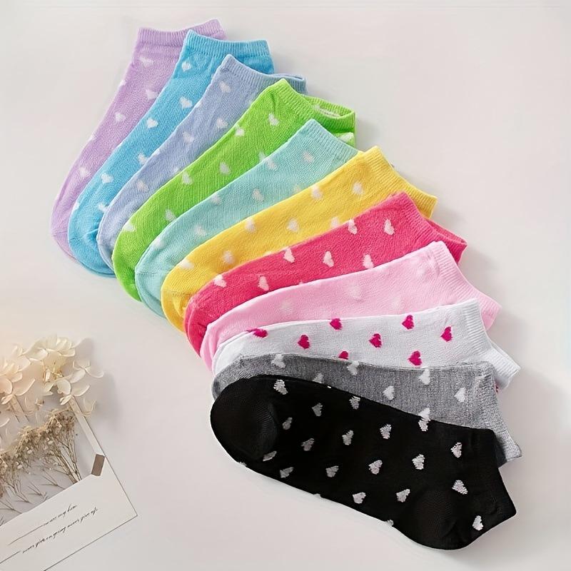 Candy Cartoon Women's Sweat-Absorbing Korean Style Casual Summer Socks