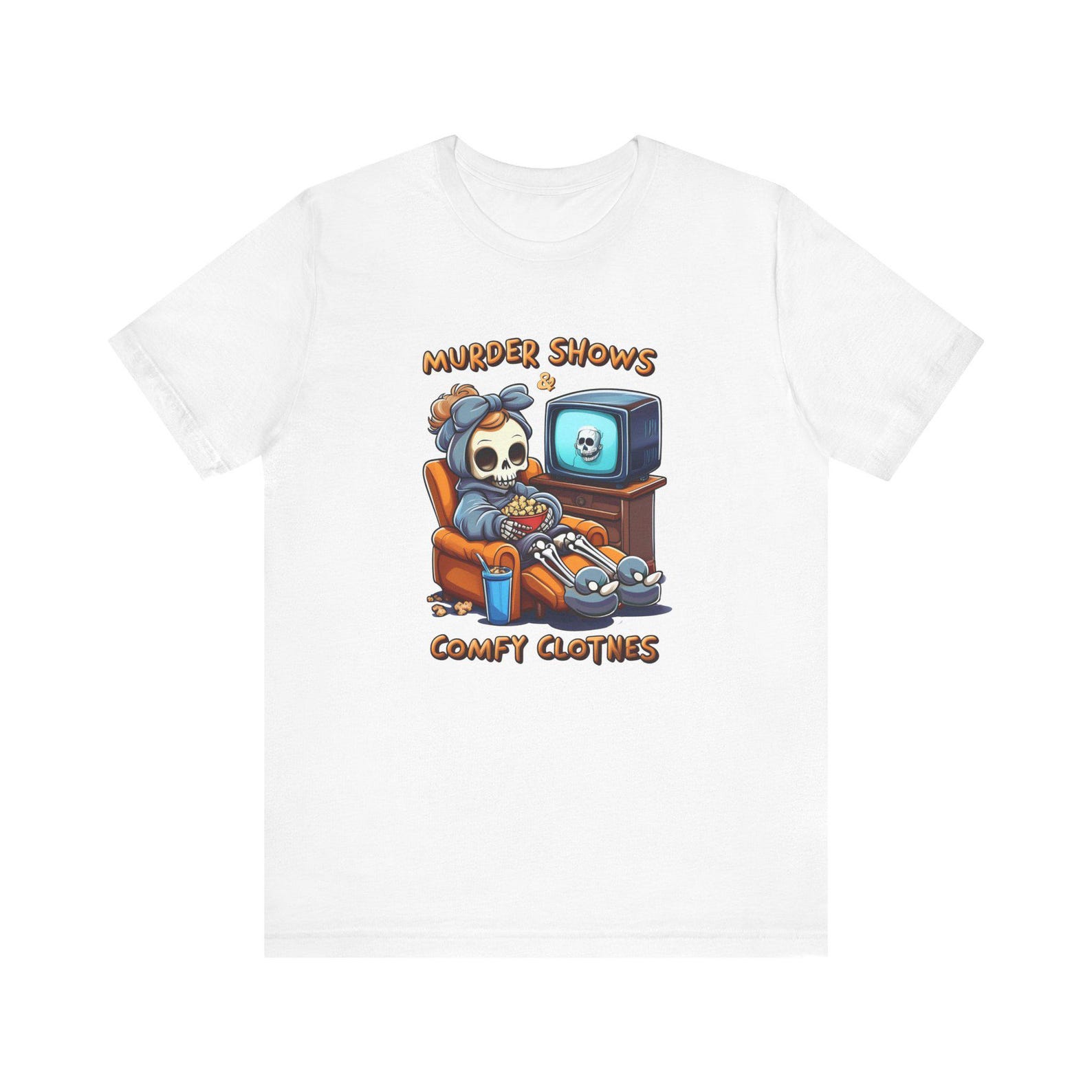 Cozy Murder Shows T-Shirt, True Crime Podcast Apparel M