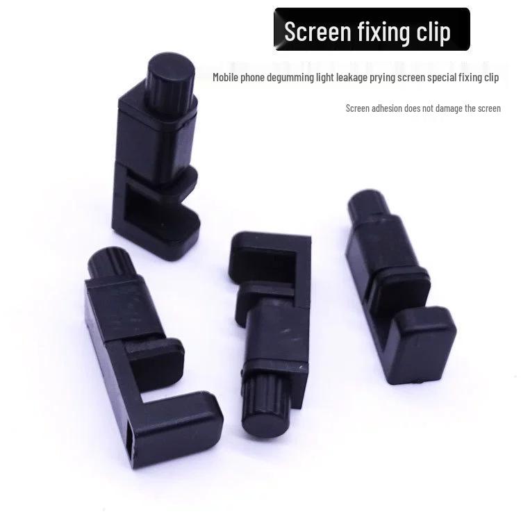 Phone & Tablet Screen Repair Clamp - Metal Clip & Prying Tool
