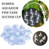 5pcs/10pcs Rubber Aquarium Fish Tank Suction Cup Holders for Air Hose Tube Oxygen Pump Adjustable Strong Sucker Durable PVC Glas