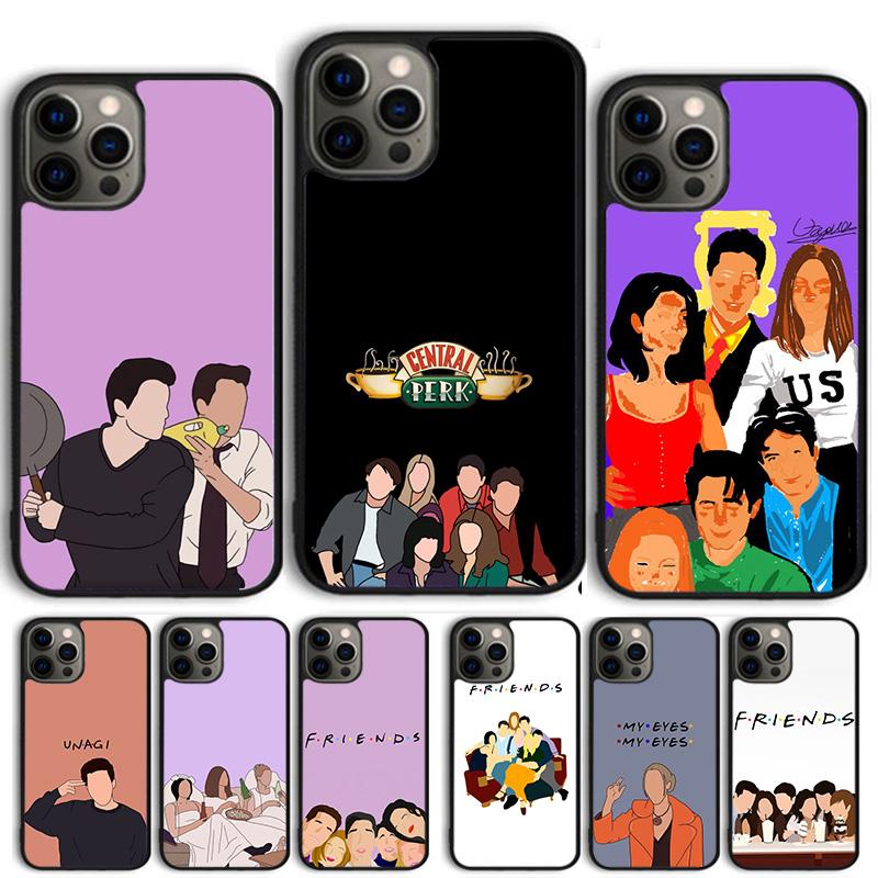 Friends TV Phone Case For iPhone 17 Air 14 15 16 13 12 Cover For Apple iPhone 17 Air 14 15 16 Pro Max 6S Plus Coque
