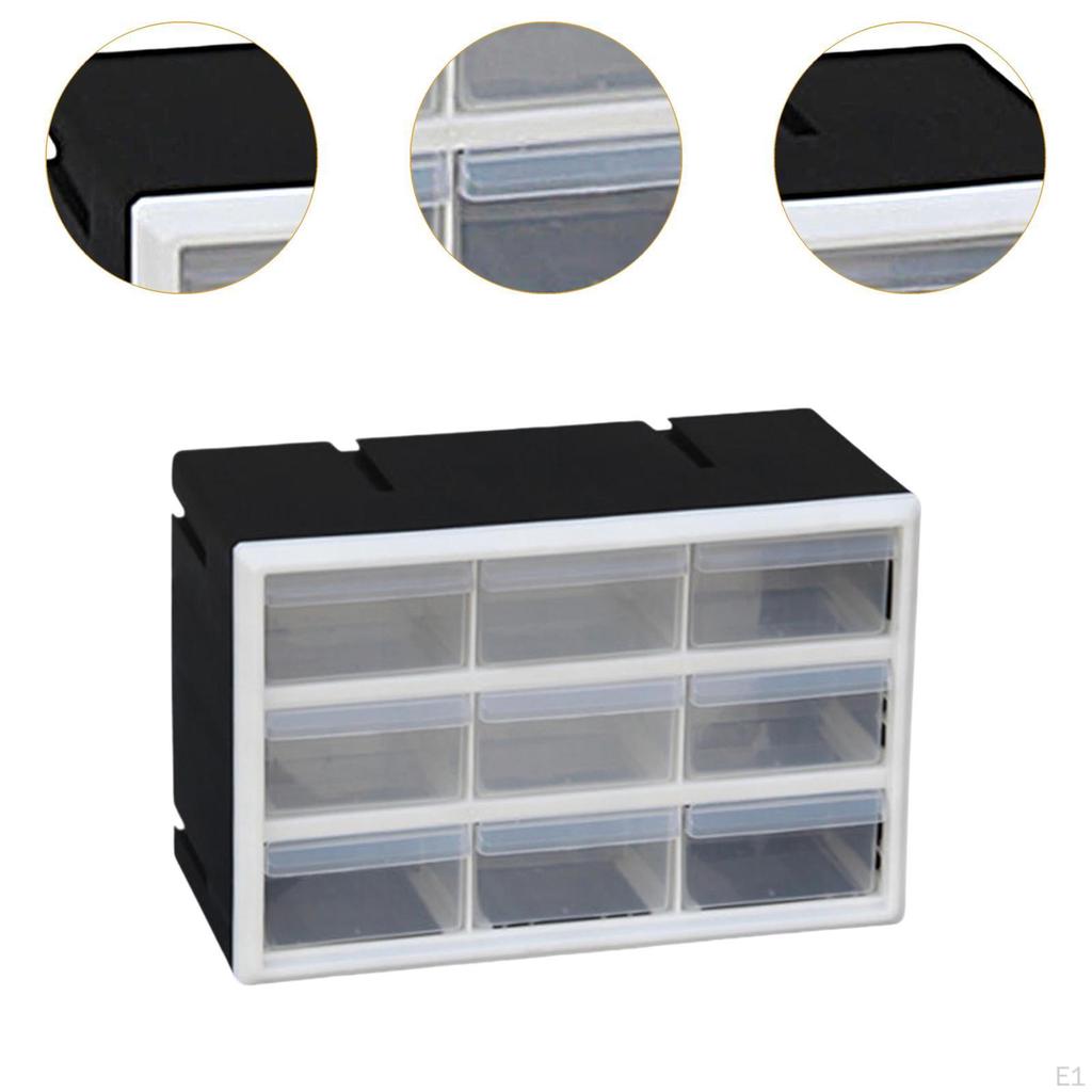 Compact Drawer Organizer for Desk Storage Box with Dividers Office Tools