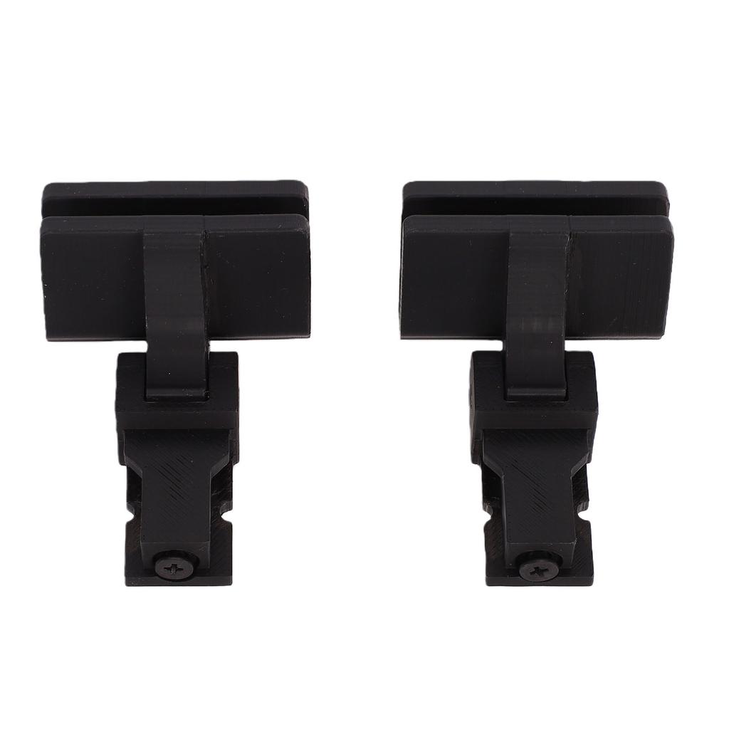 2 Stück Staubschutz-Scharnier Ersatz für Keenwood KD 291R Plattenspieler ABS Plattenspieler Staubschutz-Scharnier Plattenspieler Teile