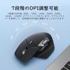 RAPOO MT760PRO Wireless Mouse, NearLink + Bluetooth 5.0, Multi-Device, 12K DPI, 2K Polling, Ergonomic Design, 11 Programmable Buttons, Onboard