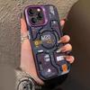 Durable Mechanical Chip Case for Apple iPhone 13, 14, 15, 16, and 17 Pro Max – Energetic European & American Style