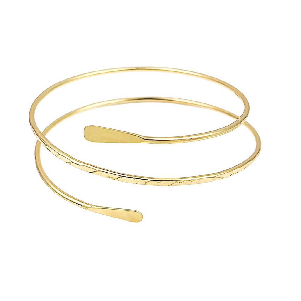 7-teilige elegante goldene Armreif-Armbänder für Damen Feiertagsgeschenke Accessoires für Partys Abschlussbälle und besondere Anlässe