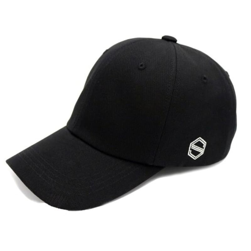 

STANDUP side logo black color ball cap LITE FIT