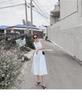 Spring/Summer 2026 French Retro Knee-Length Sleeveless Puff Dress