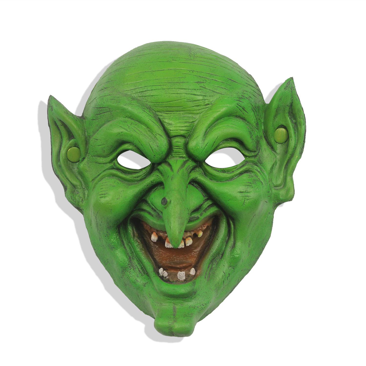 Witch Mask PU Foam Halloween & Easter Carnival Costume Prop One Size