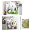 Acrylic Flowers Handbag Gift Bag with Ribbon for Christmas and Thanksgiving