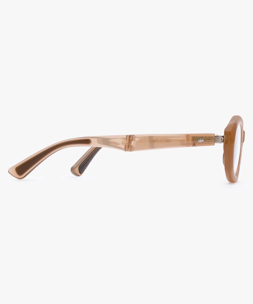 Likkeullou Rc Nirnir Folder Blue Light Glasses Brown