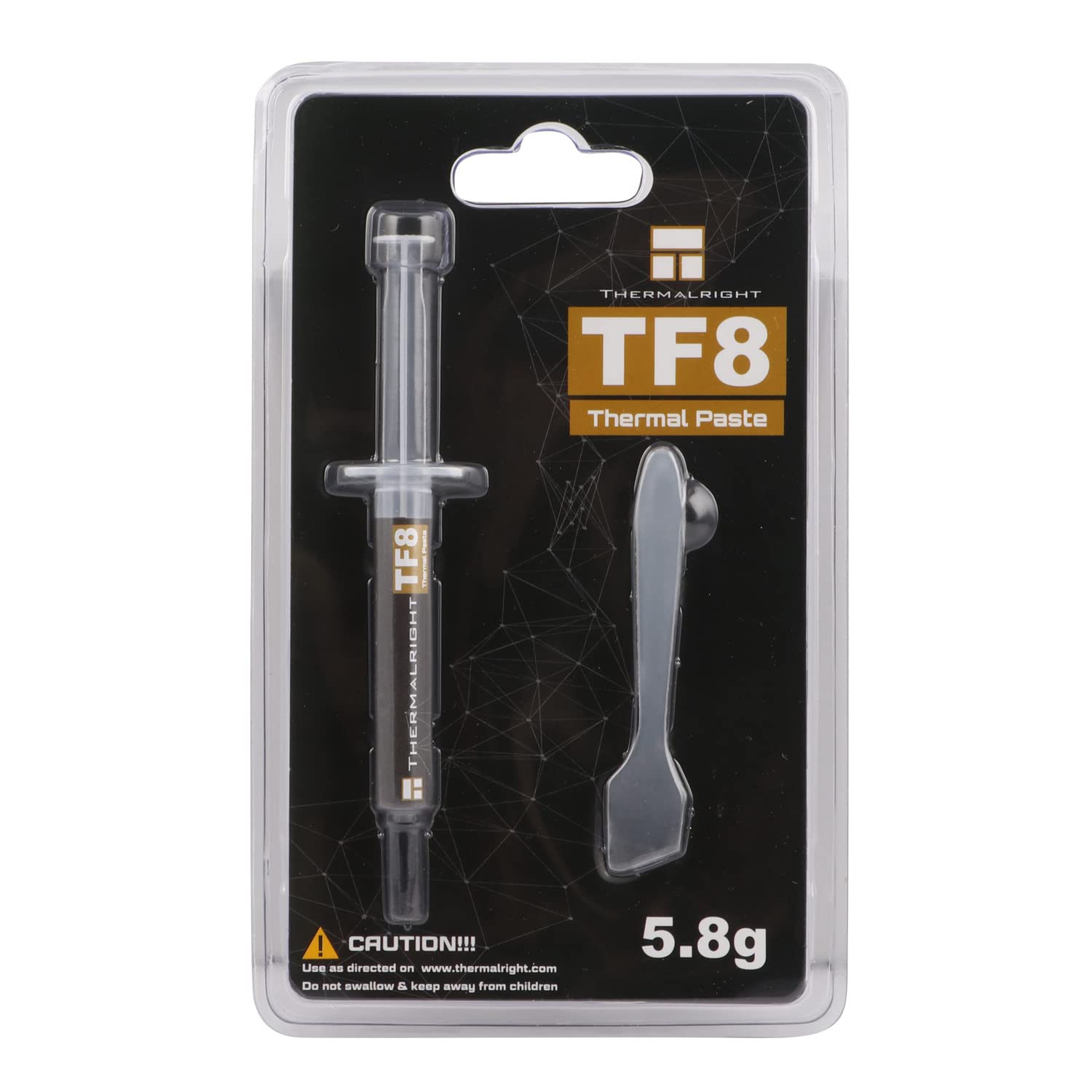 Thermalright TF Series TF8 Thermal Paste 5.8g, Thermal Conductivity 13.8Wm-k, High-Performance CPU Thermal Paste, Large Capacity Type, Authorized