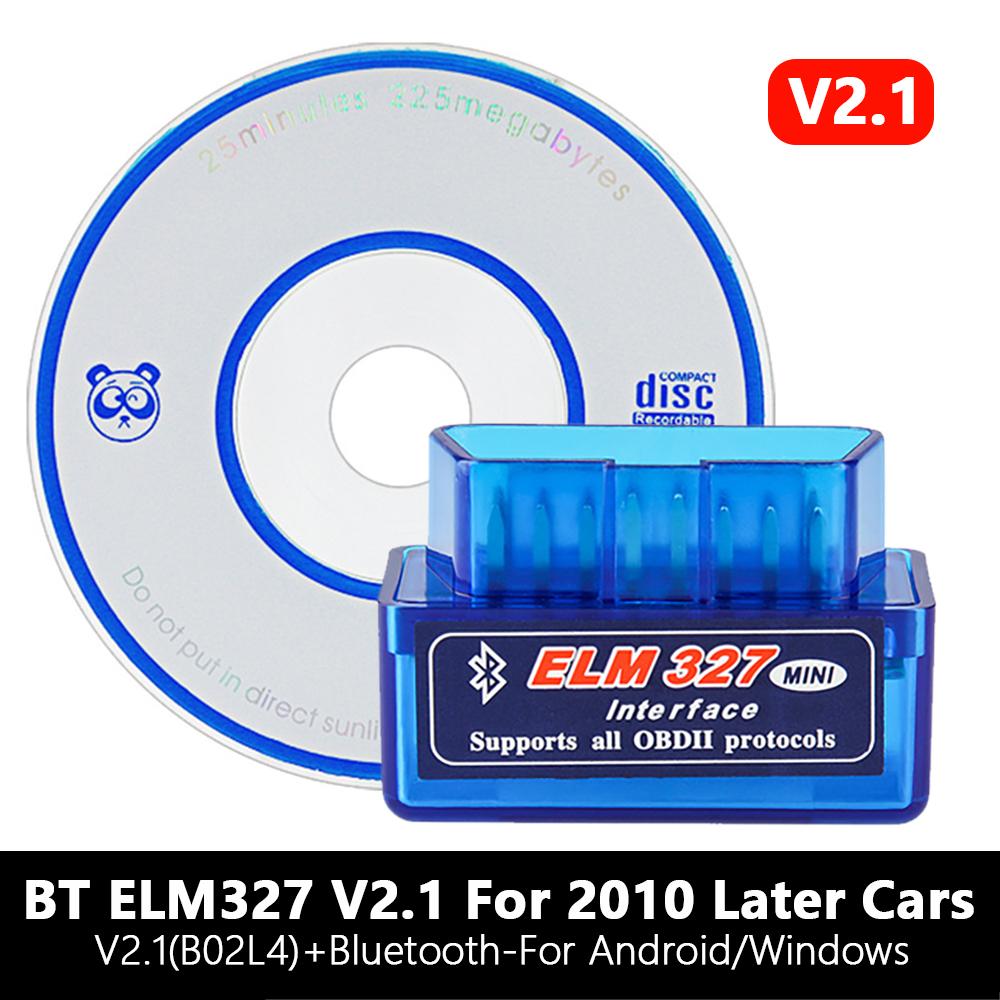 

Bluetooth 5.1 ELM327 V2.1 Авто OBD2 сканер Автомобильный диагностический инструмент Считыватель кодов Инструмент Супер MINI ELM 327 V1.5 Для Android