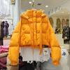 2026 Winter Womens Loose Cotton Puffer Hooded Coat Drawstring Hem Short Warm Jacket