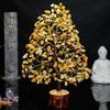 Yellow Aventurine Crystal Tree Good Luck Showpiece for Home Decor Items Crystals Gemstones Bonsai Money Tree for Good Luck, Decoration Gift Item,