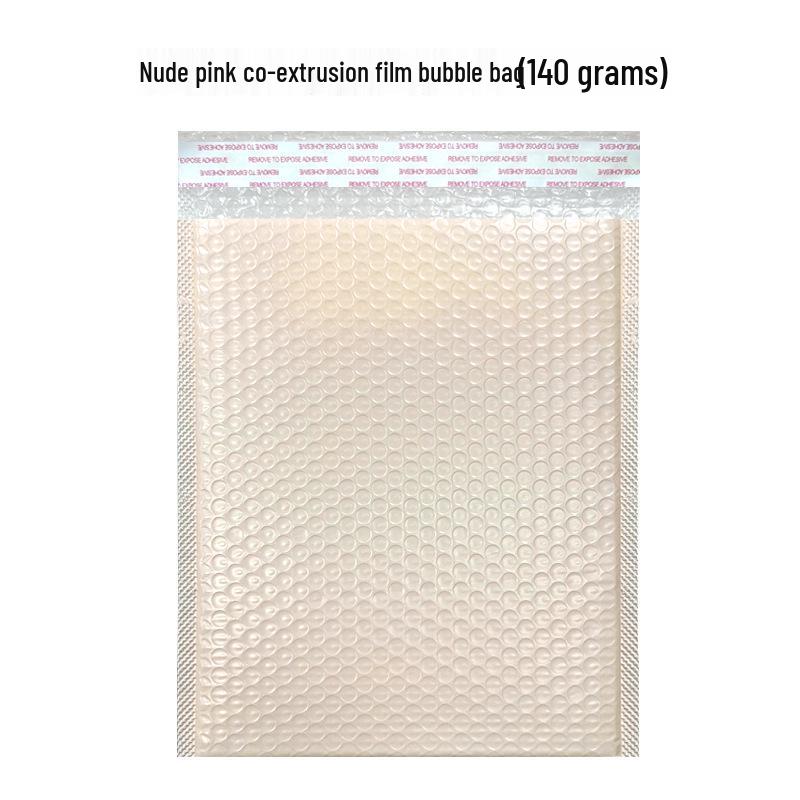 Purple-Pink Matte Pearlescent Bubble Envelope for Clothing Packaging