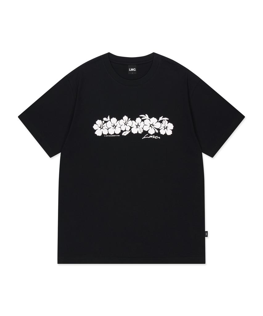 LMC Hibiscus Tee Black