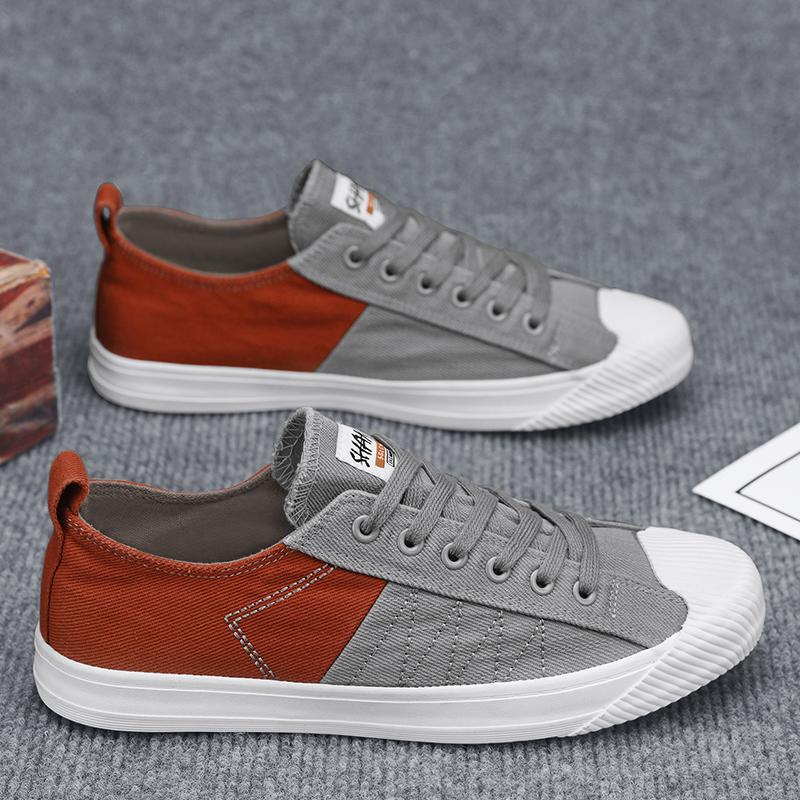 Fashion Shoes for Men Canvas Walking Retro Elegant Sneakers Man High Quality Fashion Flat Casual Shoes Lightweight Male Shoe Korean
