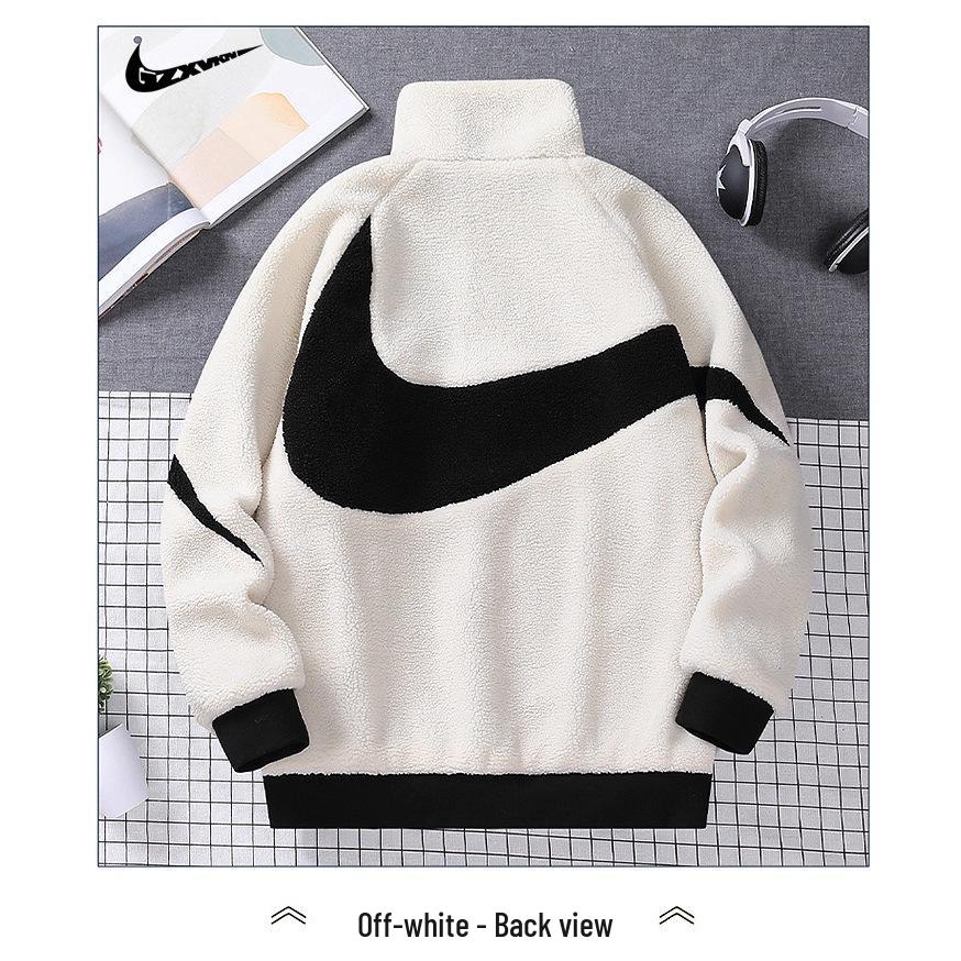 2025 Winter Reversible Lamb Wool Men's Trendy Jacket - Unisex Warm Cotton-Padded Coat