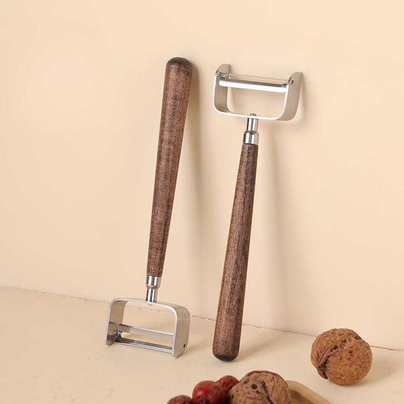 Stainless Steel, Walnut Handle, Peeler, Fruit Planer, Household, Kitchen Small Tool, Multifunctional, Fruit and Potato Scraper
