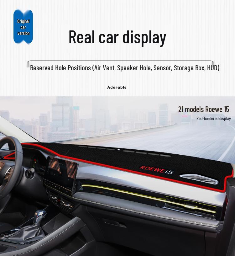 2023 Roewe i5 Dashboard Anti-glare Sunshade Pad