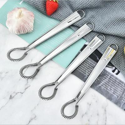 430 Stainless Steel Magic Hand Held Spring Whisk Mini Kitchen Eggs Sauces Mixer Spring Beater Hand Honey Cream Stir