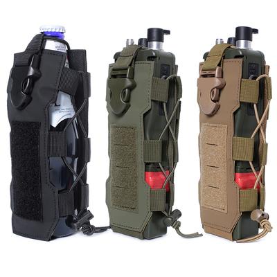 Outdoors Water Bottle Pouch Tactical Gear Mountaineering Climbing Hiking Camping Water Bottle Bag Camp Equipment