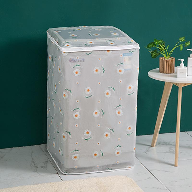 1PC Universal Washing Machine Cover Washing Machine Dust Cover Anti-Mold Laundry Cover Heavy-Duty 83x62cm/84x57cm
