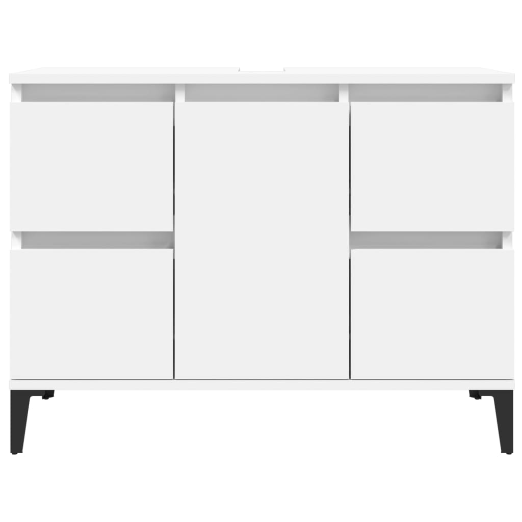 Vidaxl Under-Sink Cabinet, White, 80X33X60 Cm