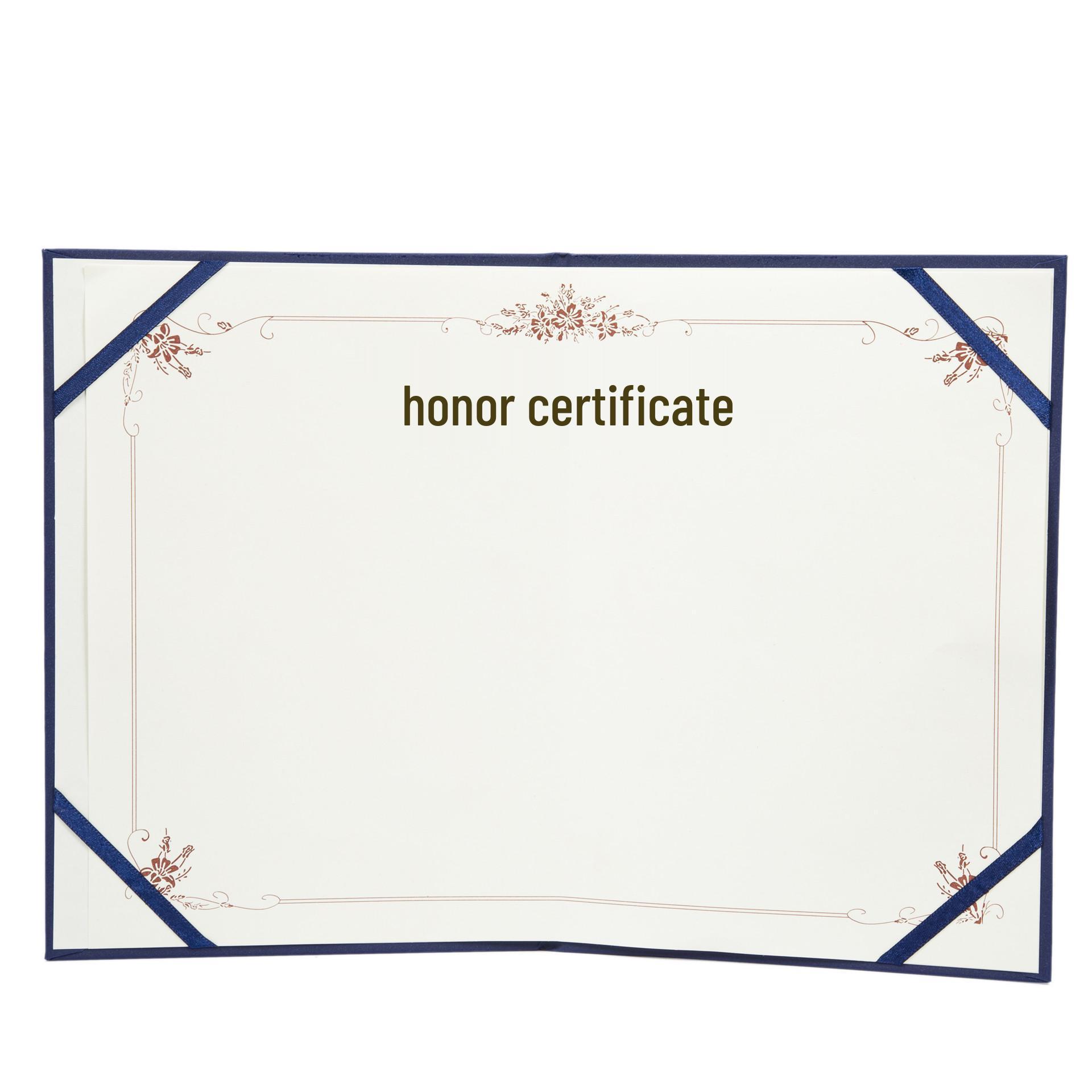 120g Thickened Double-Gum Award Certificate Printable Inner Page 16K