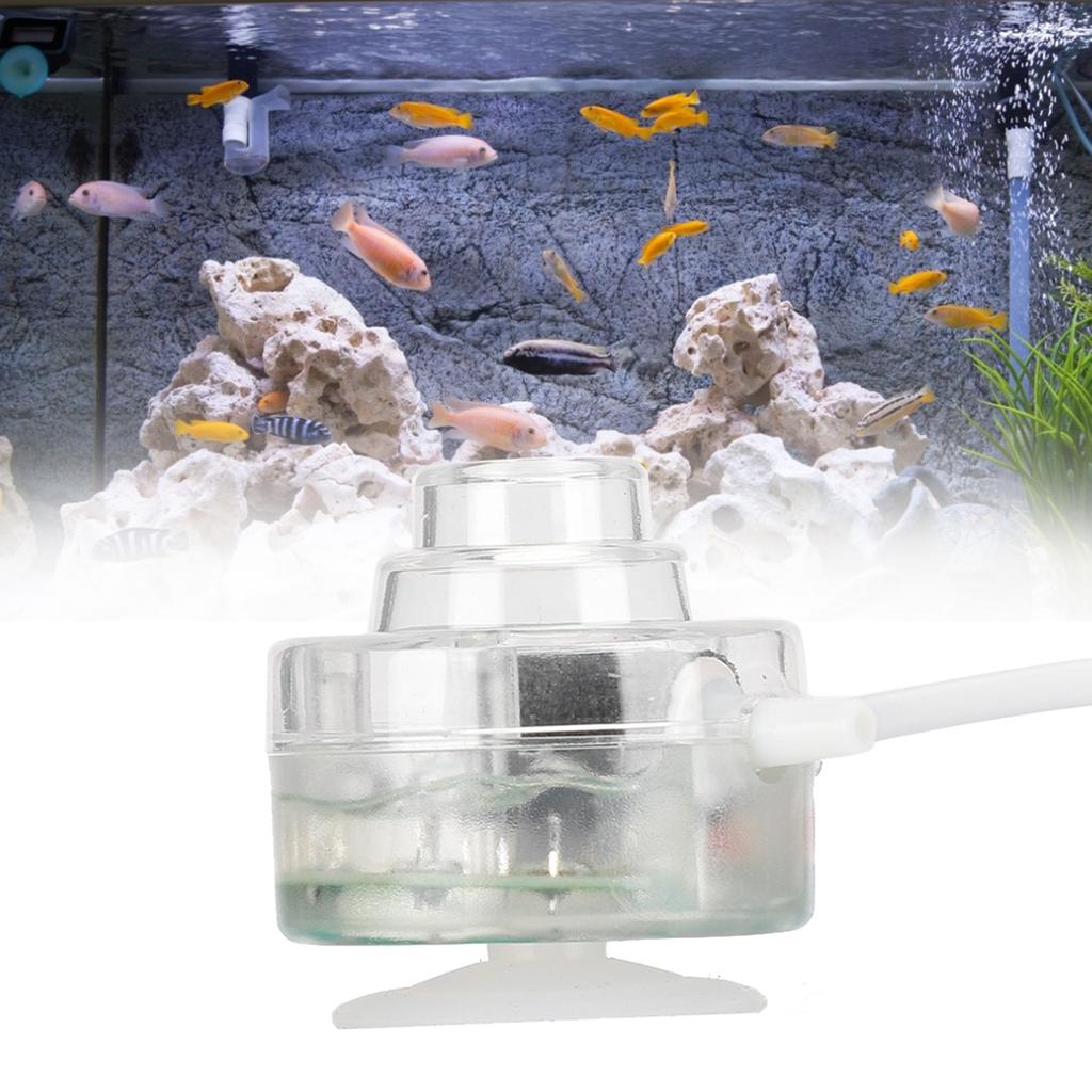 Fish Tank LED Bubble Light Colorful Waterproof Lamp Aquarium Accessories