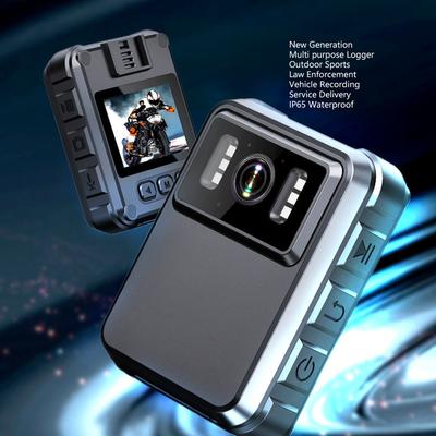 2K Ultra HD Camera Waterproof Large Wide Angle Sports Back Clip Camera Multi Function Recorder