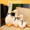 Adorable Plush White Goose Toy Cartoon Stuffed Animal Bedtime Kids Birthday Gift