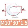 Extra Large Galvanized Metal Flat Washers - Sizes M1.6 to M14