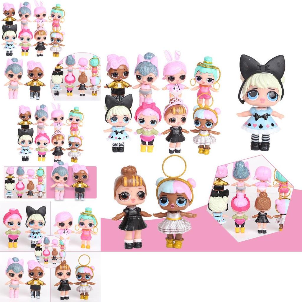 Чарівні 8 шт. ляльки-фігурки Lol Surprise Іграшки Ідеально підходять для дитячих прикрас на день народження