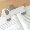 Multifunctional Dog Shape Book Clip Plastic Construction Easy Page Turning Suitable for Multiple Publications Easily