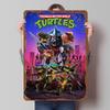 TMNT Tinplate Posters Customizable Wall Art Retro Vintage Metal Tin Signs for Bedroom Decoration Gaming Home Decor Accessories