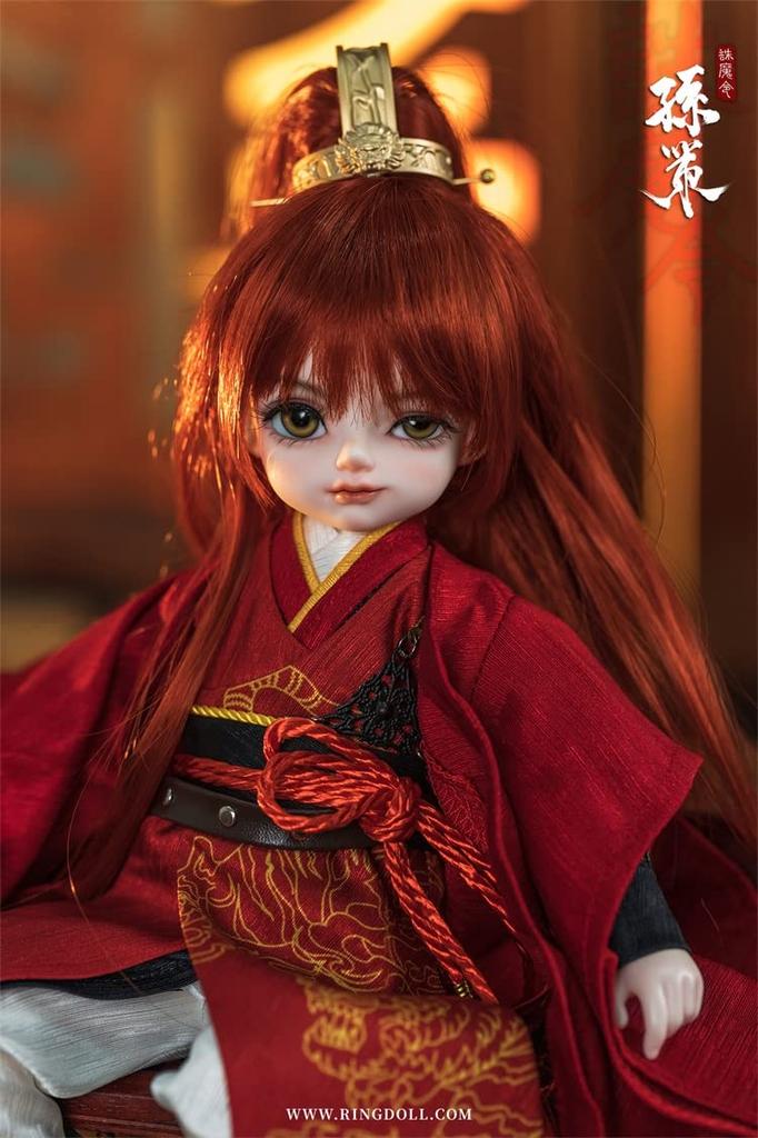 Ringdoll Sonsaku 1/6 Skala Harts, Tyg och Glas 30cm Kulledad Docka [BJD]