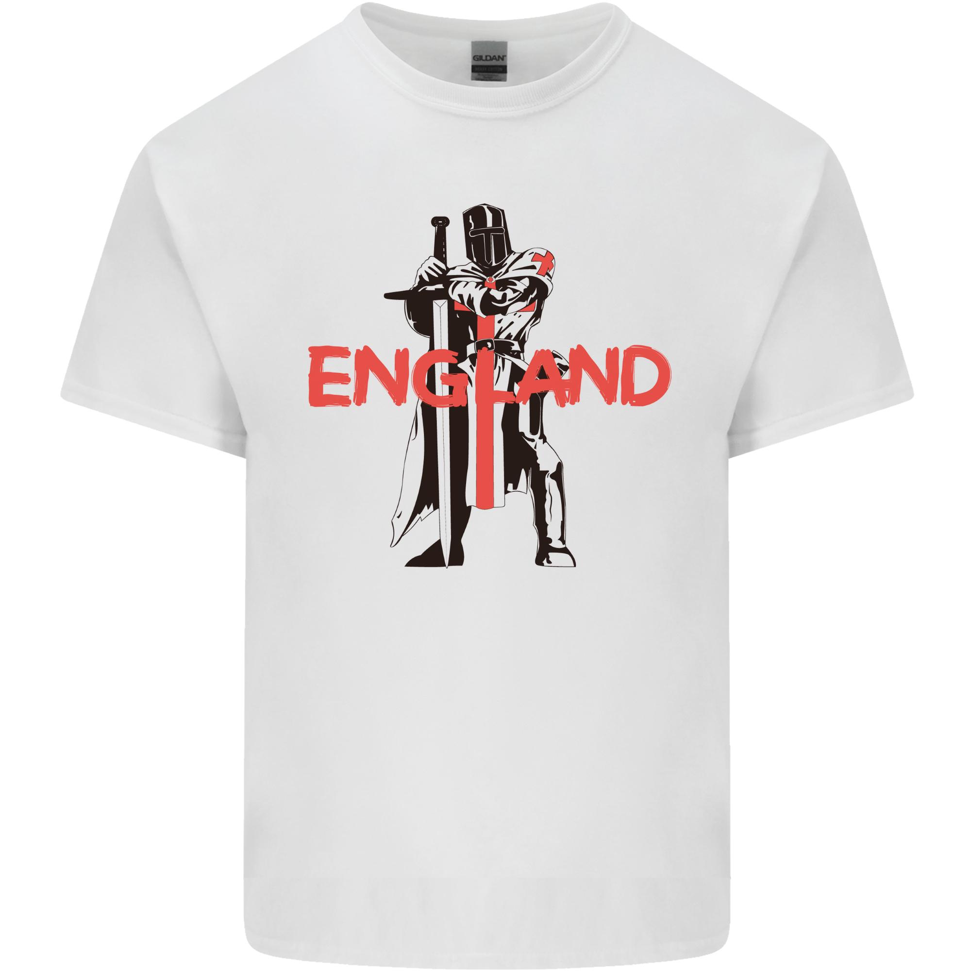 St Georges Day Knights Templar England Flag Unisexs Light Cotton Tshirt S
