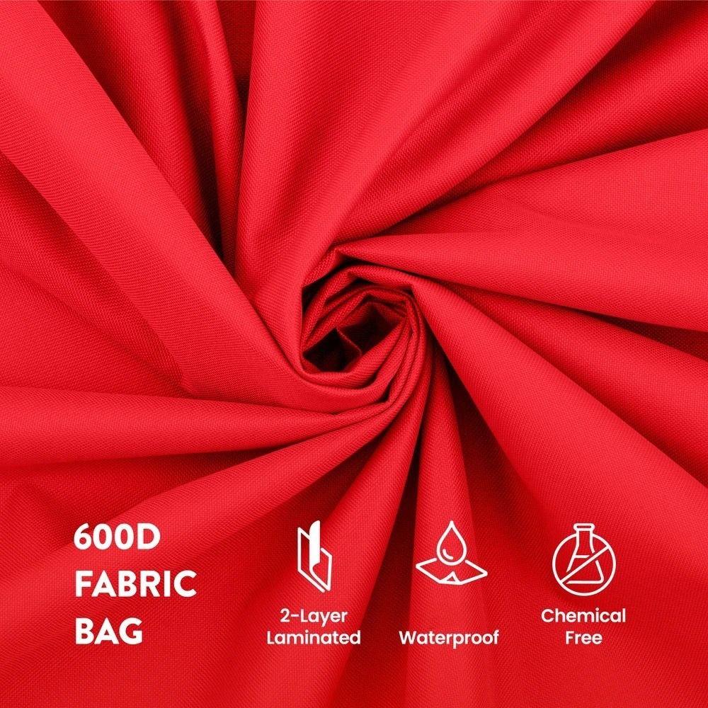 Round Christmas Storage Bag Red Christmas Light Bag Christmas String Lights Storage Bag  Tree Light