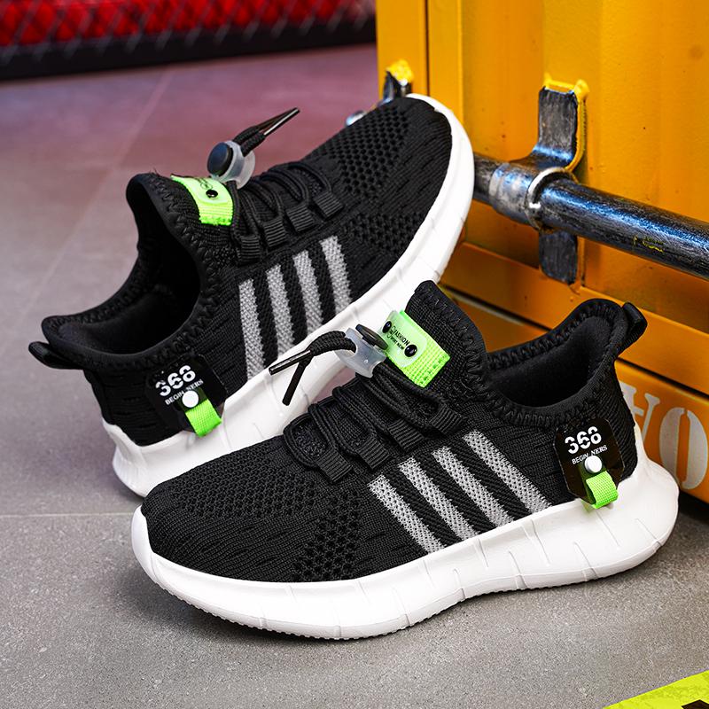 Fashion Shoes For Boy Breathable Kids Running Sneakers Lightweight Summer Shoes Casual Trainers Boy Size 27-38 Sportschuhe Kinder
