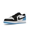 Air Jordan 1 Retro Low OG GS UNC Kids Sneakers White Dark-Powder-Blue Black CZ0858-104